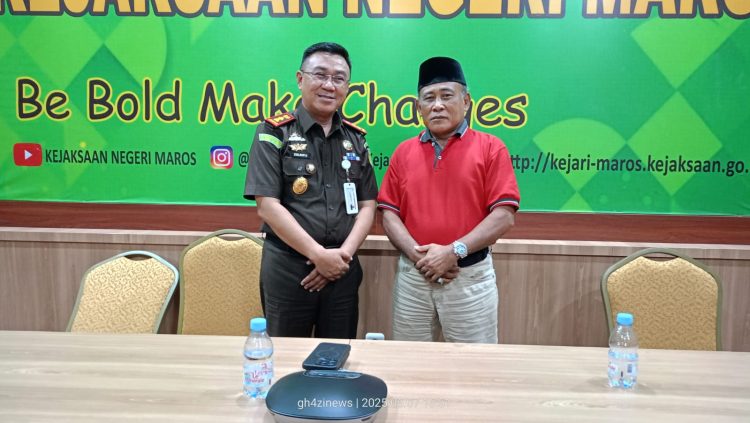 DPD HIPSI Sulsel dan Kejari Maros Bertukar Pikiran Soal Isu Publik