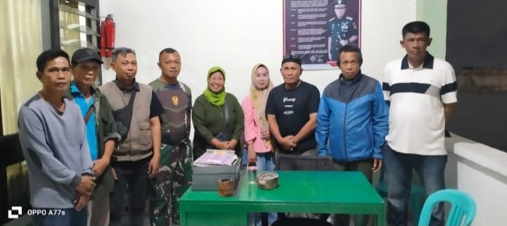 Pengurus Baru Elang Komando 1409/01 Somba Opu Melakukan Kunjungan Koramil 01 Sombaopu Gowa