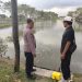 Bhabinkamtibmas Desa Kedungpeluk Polsek Candi Bersama Warga Kembangkan Budidaya Ikan Kolam Untuk Wujudkan Ketahanan Pangan