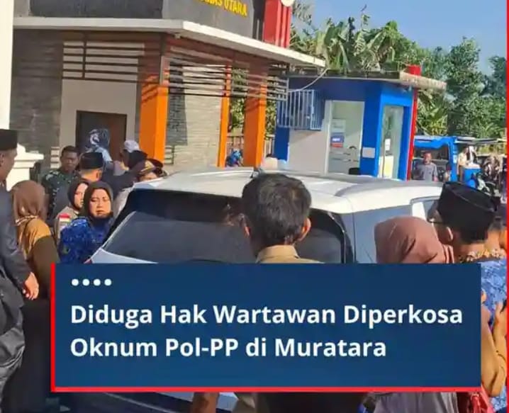 Diduga Hak Wartawan di Muratara Dilecehkan Oknum Pol-PP