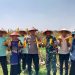 Jagung Berkualitas ,Panen Berlimpah!Panen Raya Tahap 2 Program Ketahanan Pangan Polsek Tarik Berbuah Manis