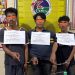 Polres Tanah Datar Berhasil Mengamankan 3 Pelaku Narkotika,23 Paket Sabu Disita