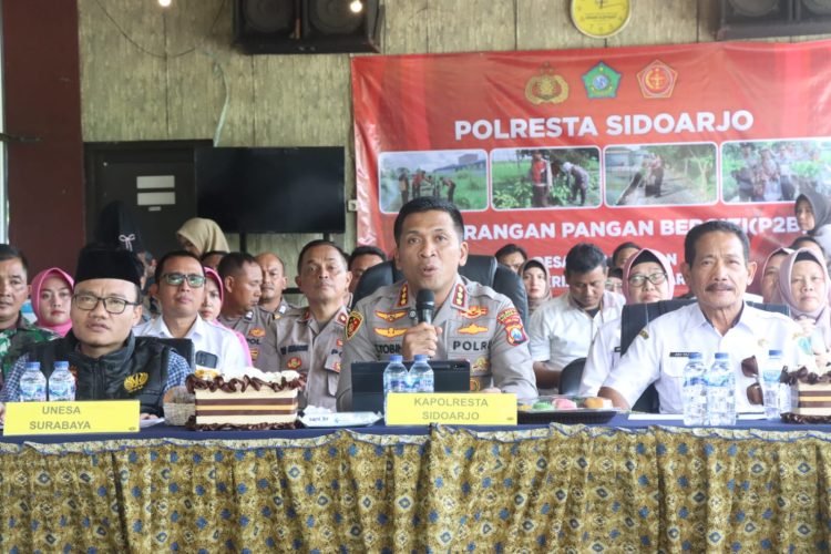 Desa Ponokawan Krian,Ikuti Penilaian Lomba P2B Peringatan Hari Bhayangkara Ke-79.
