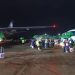 Polsek Bandara Sultan Hasanuddin Berikan Pengamanan Ketat Kedatangan Kloter Pertama Jamaah Haji
