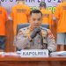 Polres Maros Menggelar Konferesi Pers Terkait Pemberantasan Peredaran Kasus Penyalahgunaan Narkotika Wilayah Kab.Maros Sulsel