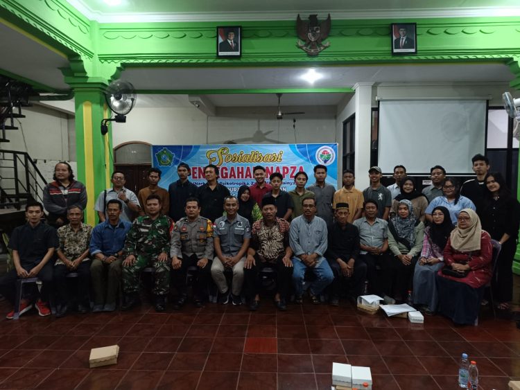 Cegah Bahaya Narkoba Polsek Buduran Sosialisasi Bersama Warga dan Pemuda Desa Buduran