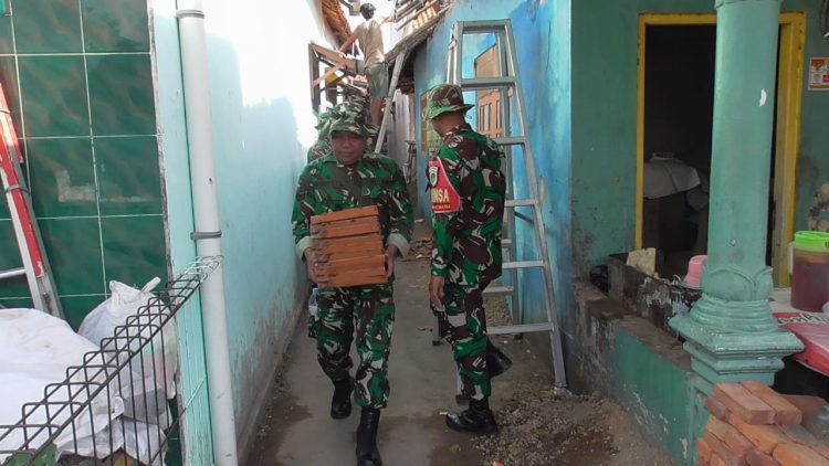 Kodim 0614/Kota Cirebon Gelar Perehaban Rumah Layak Huni dalam Rangka HUT ke-80 TNI Tahun 2025
