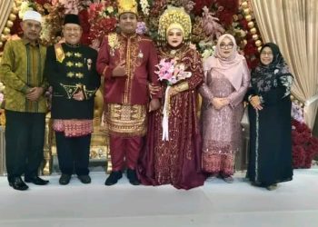 Wabup Aceh Singkil Hadiri Pernikahan Anak Ketua MA Jalin Silahturahmi dengan Kolega Hakim
