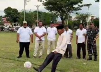 Wabup Hamzah Sulaiman Resmi Buka Turnamen Muspika Cup Singkil 2025