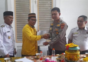 Wabup dan Kapolres Aceh Singkil Kunjungi MAA Dukung Peradilan Adat Atasi Kasus Ringan