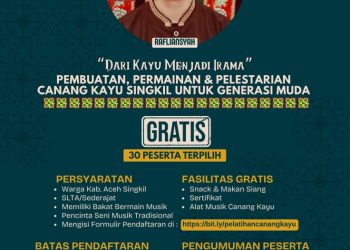 Dari Kayu Jadi Irama Canang Kayu Singkil Panggil Generasi Muda Lestarikan Musik Tradisional